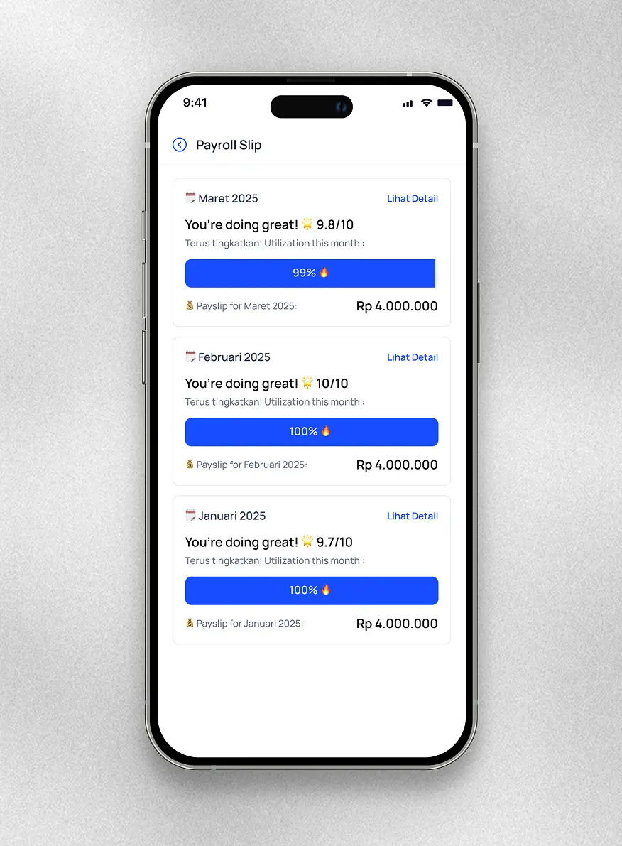 Payroll preview